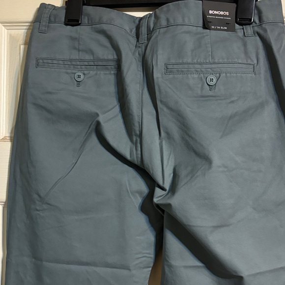 NWT Bonobos Men's Blue Chinos 32/34 - Picture 6 of 11